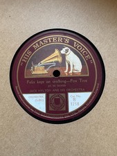 78Rpm Hot Dance, Jack Hylton Orchestra ' Felix Kept On Walking' HMV!