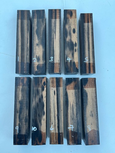 Black and white ebony - black,