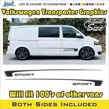 LWB VW Transporter Camper MOTORHOME Stripes Decals Stickers Van Graphics 173