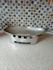 SUPER ALUMINIUM FISH SHAPED CHAFFING DISH FOOD WARMER