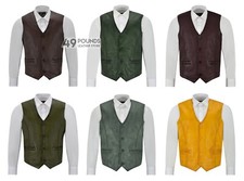Men's Real Leather Vest 100%