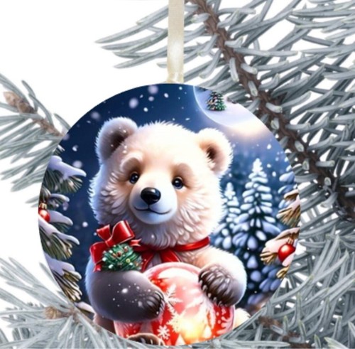 Polar bear christmas - polar,