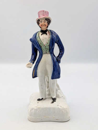 Victorian staffordshire figure - victorian,