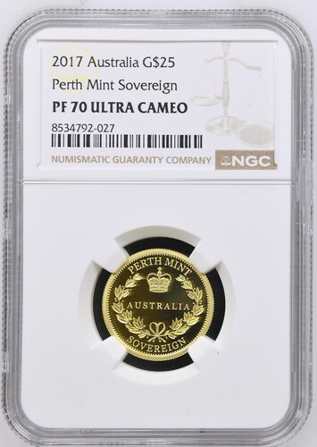 Australia 2017 gold proof - australia,,
