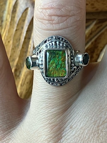 Natural canadian ammolite - natural,