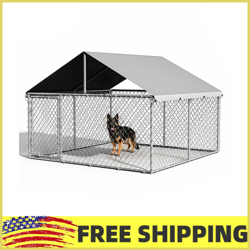 Large dog kennel - dog,