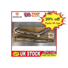3" STAINLESS EXHAUST DECAT DE