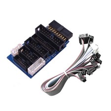 JTAG To SWD Adapter Board With 7Cable For JTAG V 8 V 9 Debugging Program