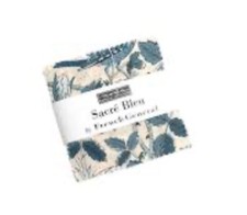 MODA BRAND NEW RANGE Sacre Bleu Mini Charm Pack 42 x 2.5 inch Squares