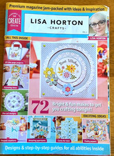 INSPIRED TO CREATE MAGAZINE ISSUE 68 LISA HORTON - CRAFTS- VOL.1 + PAPERS