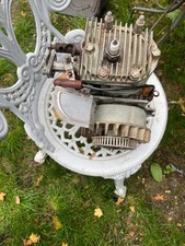 Qualcast Suffolk Punch 35 Petrol ENGINE ONLY AS PICTURED *SEE VIDEO FOR WORKING