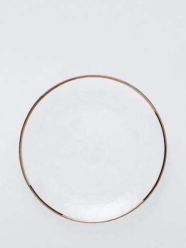 John lewis glass charger - glass,
