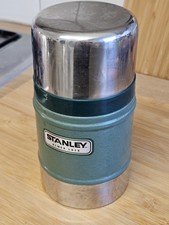Stanley 17oz Green Stainless Steel Vacuum Thermos Food/Soup Flask
