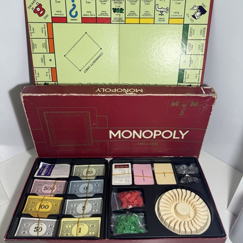 Monopoly deluxe edition board - deluxe,