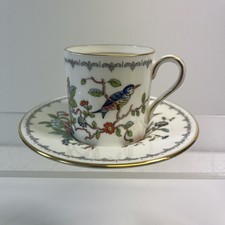 Vintage Aynsley Pembroke Demitasse Cup and Saucer New Never Used 6cm Tall