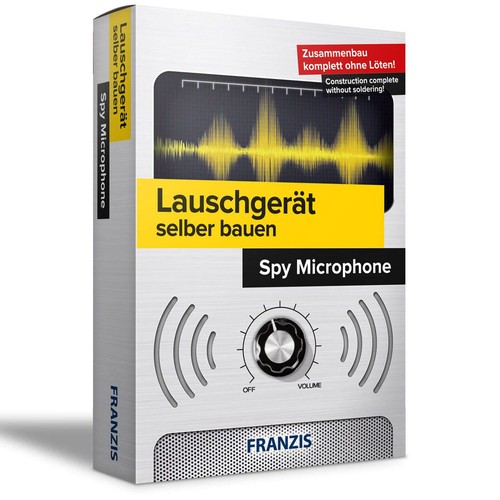 Franzis spy microphone kit - spy,