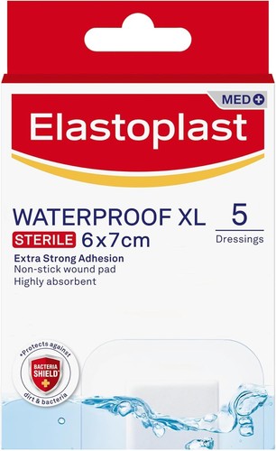 Elastoplast waterproof med - elastoplast, med+