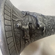 Vintage Pewter / Fox Stag Hunt