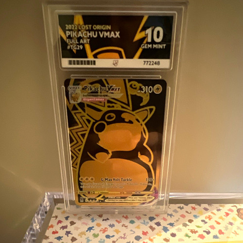 Pikachu vmax tg29 tg30 lost - pikachu,