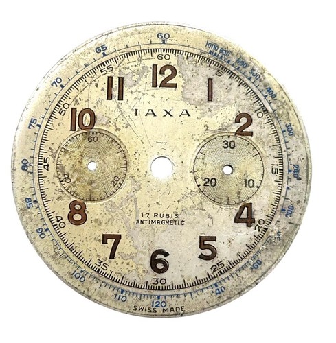 Vintage chronograph watch dial - vintage,