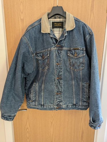 Wrangler vintage denim jacket - wrangler,