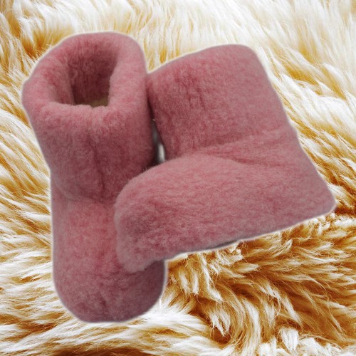 Women natural sheep wool - natural,