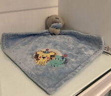 Carte Blanche Tiny Blue Teddy Bear Baby Comfort Blanket 13" Soft Toy