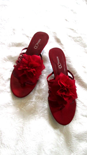 Nine jjluxy red floral - &,