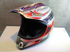 Suomy Scott Motocross Helmet Bargy Design XXL  GC ONE PEAK FIN COSMETIC BREAK