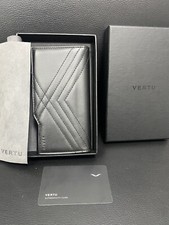 Original New CASE-BAG Vertu Aster, Black , Stylish, Luxury, Phone Wallet