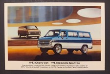 1983 CHEVY VAN BEAUVILLE
