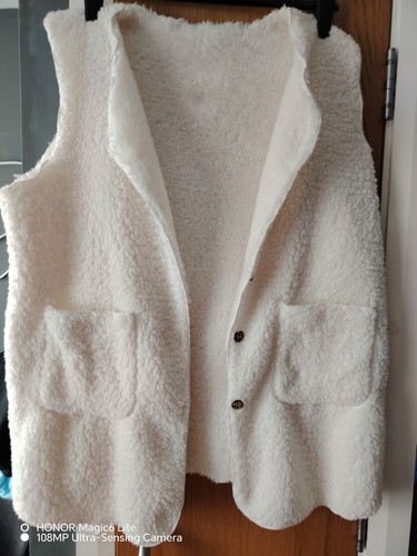 Women lamb vest cute - women's, coat