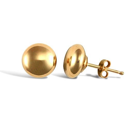 Stud earrings 9ct yellow - earrings,