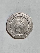 RARE 2002 20p pence ISLE OF
