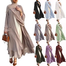 Dubai open kimono abaya muslim - dubai,