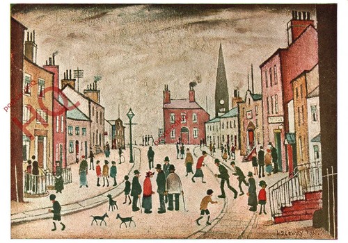 Picture postcard lowry - picture,