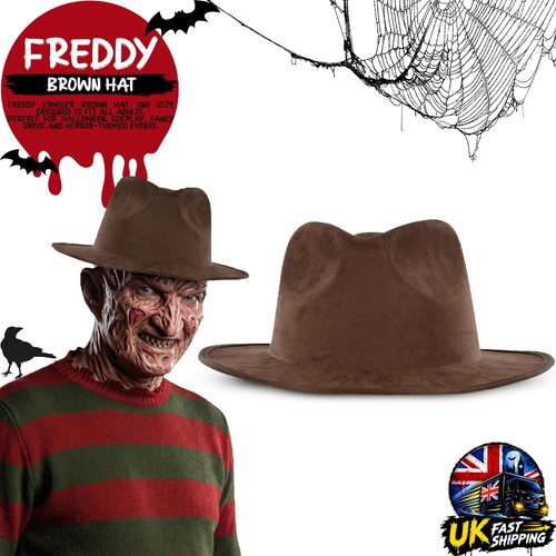 Adults freddy krueger hat - freddy,