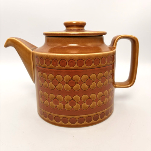 Hornsea pottery saffron teapot - hornsea,