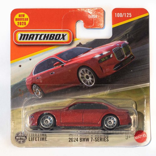 Bmw series red matchbox - red,
