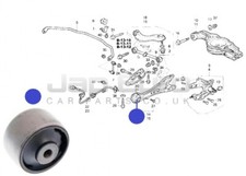 For Honda Smx Step Wagon Rf 96-05 Rear Trailing Control Arm Lateral Rod Bush