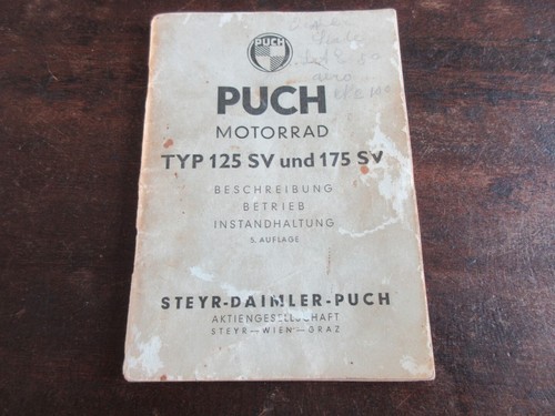 Puch 125 175 125sv - 125, 175sv
