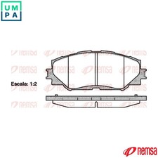 BRAKE PAD SET DISC BRAKE