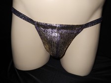 4 Pack of Un-lined Large Tan Thru Adjustable  Men's Bikini