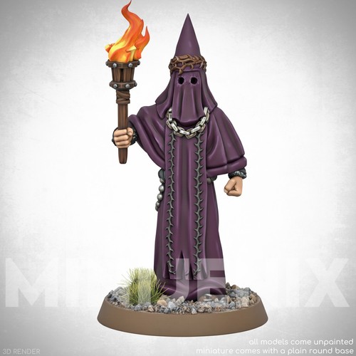 Pagan cultist fantasy dnd - cultist,