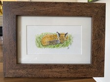 ORIGINAL (Not A print!) Framed