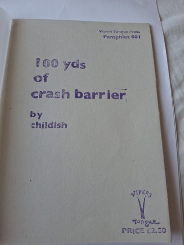 100 yds crash barrier - barrier, by