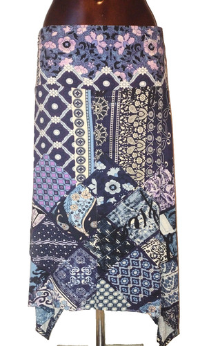 Desigual blue purple white