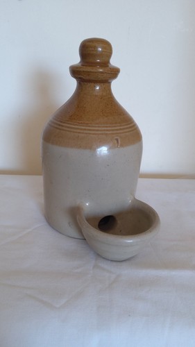 Antique glazed stoneware - glazed,