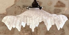 Vintage French marbled glass