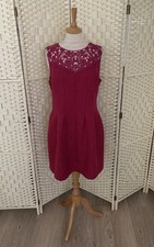 Oasis Cerise Pink Lace Trim